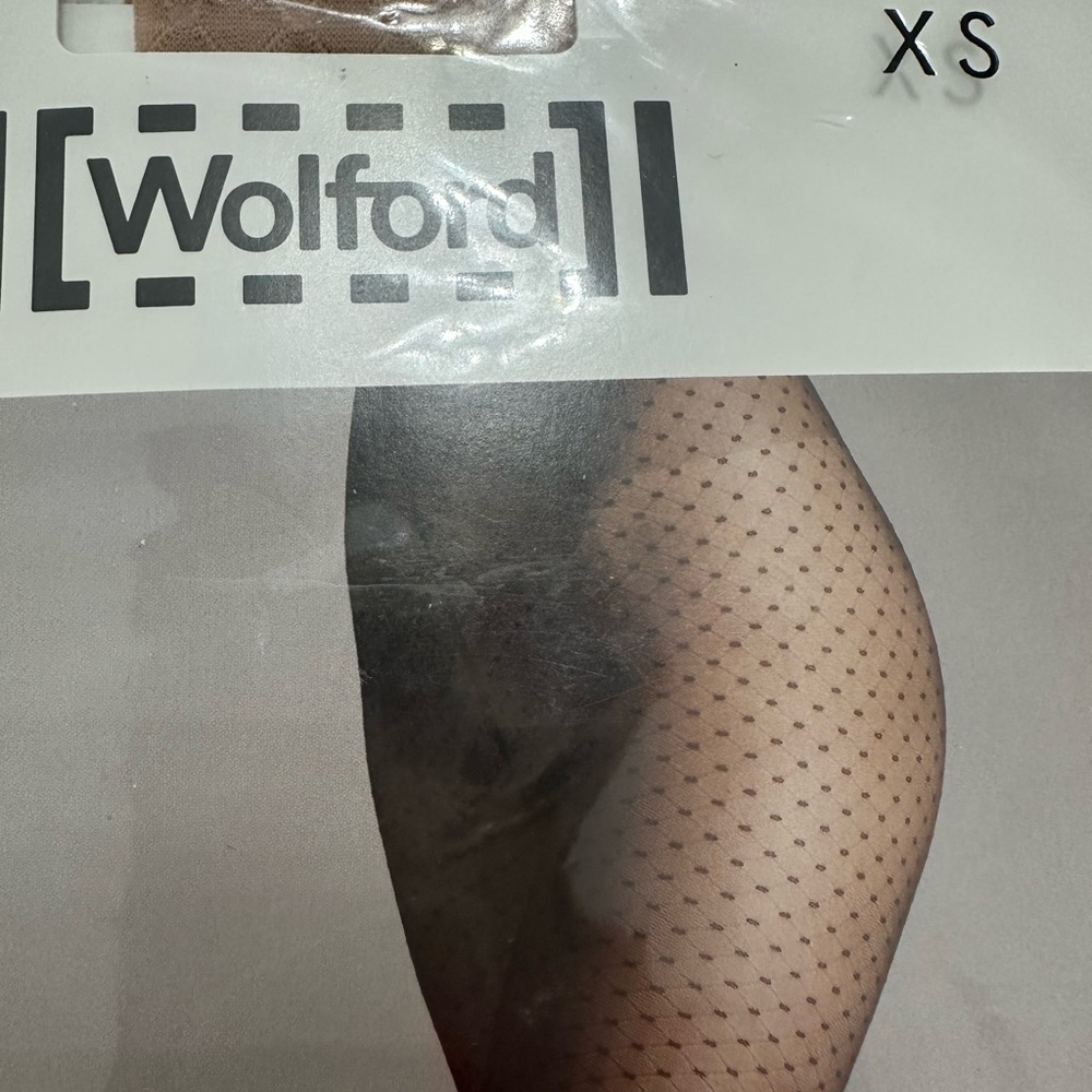 Wolford Valerie Tights Sheer Gobi Dot Hosiery